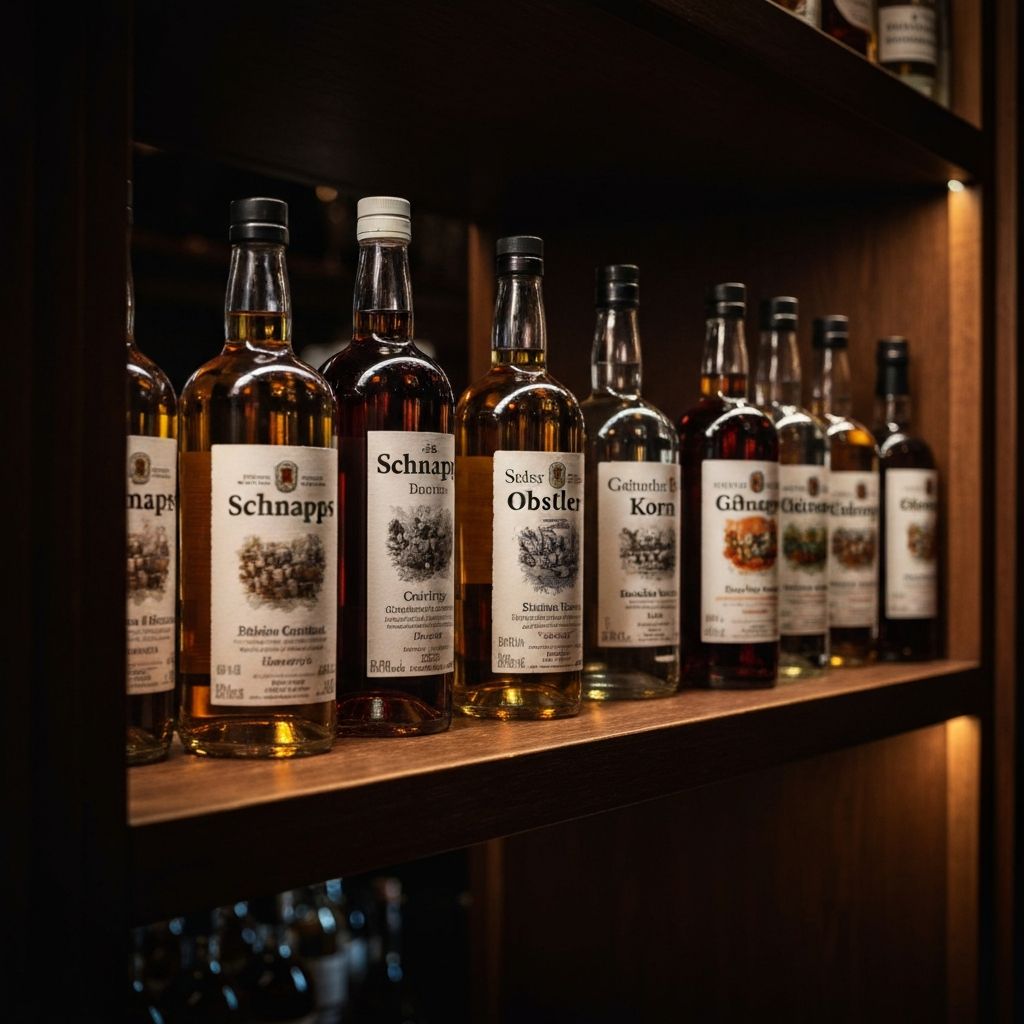 Spirituosen Hintergrund